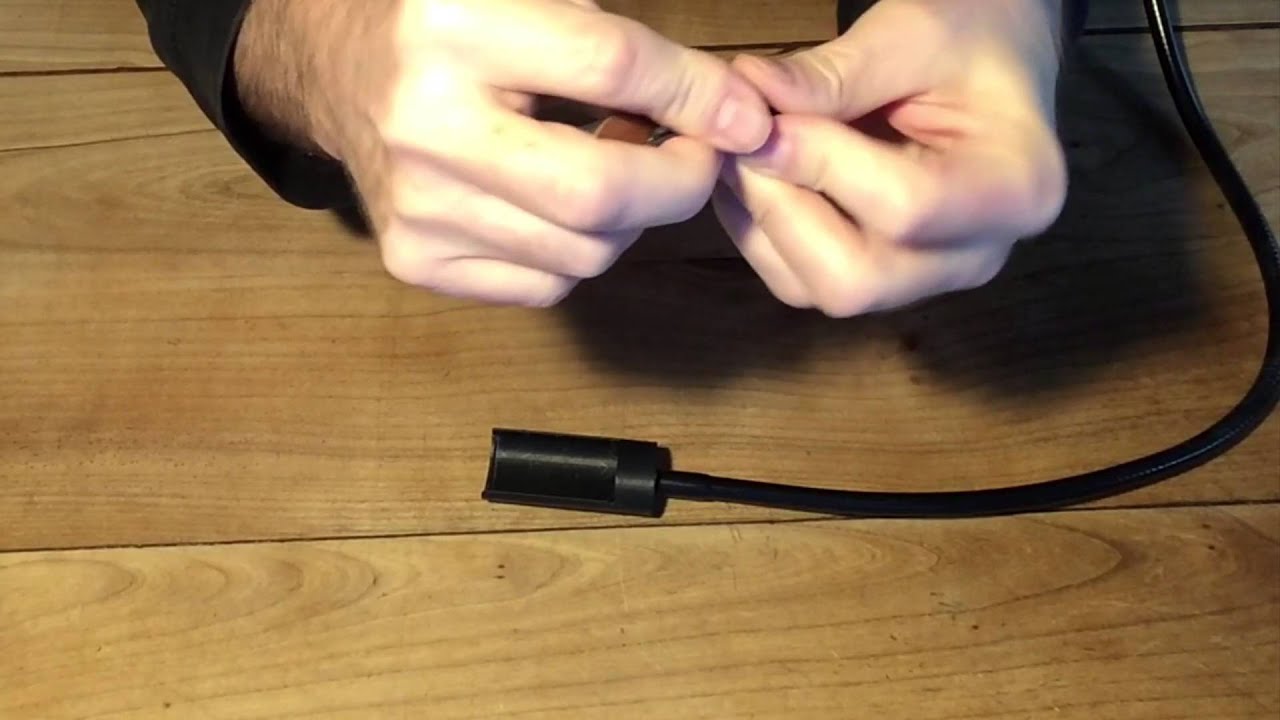 How to attach the mouthpiece to the hb1 Neck Set